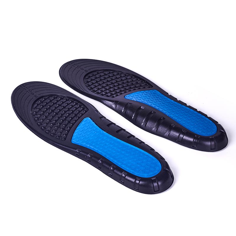 Semelles intérieures à coussin de gel de travail pour hommes